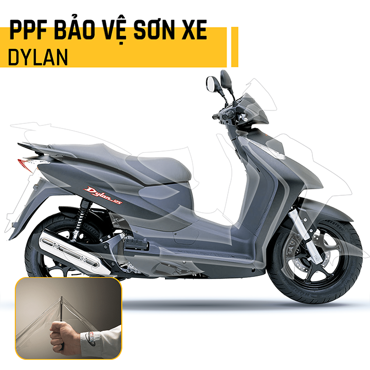 Honda Dylan Đỏ Mờ  DecalPro Store