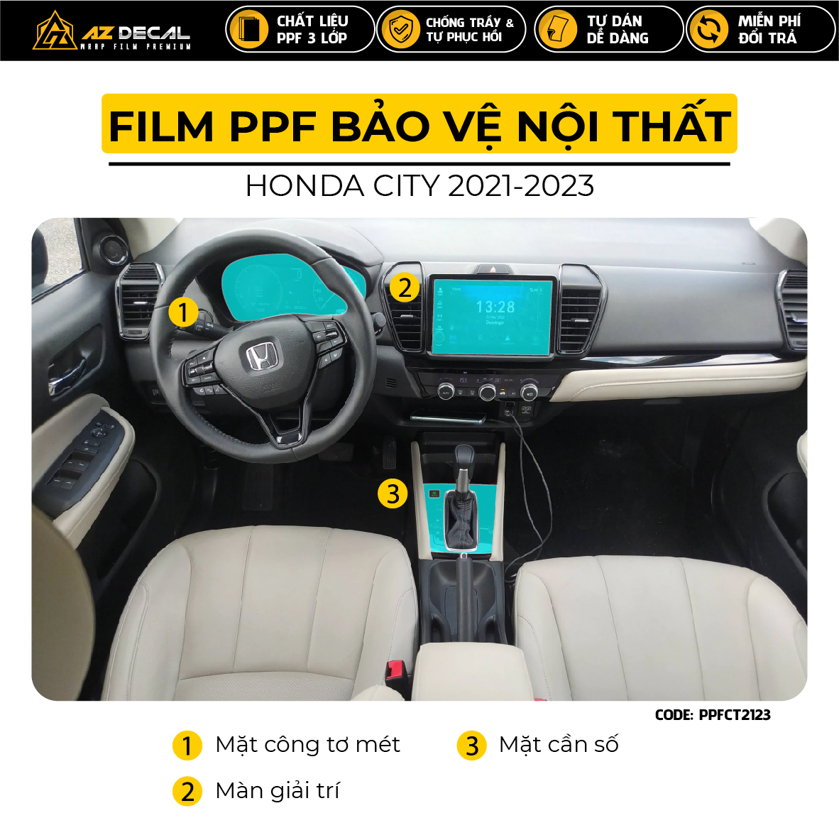 Gắn LED Nội Thất Cao Cấp Xe Honda City 2020  MƯỜI HÙNG AUTO