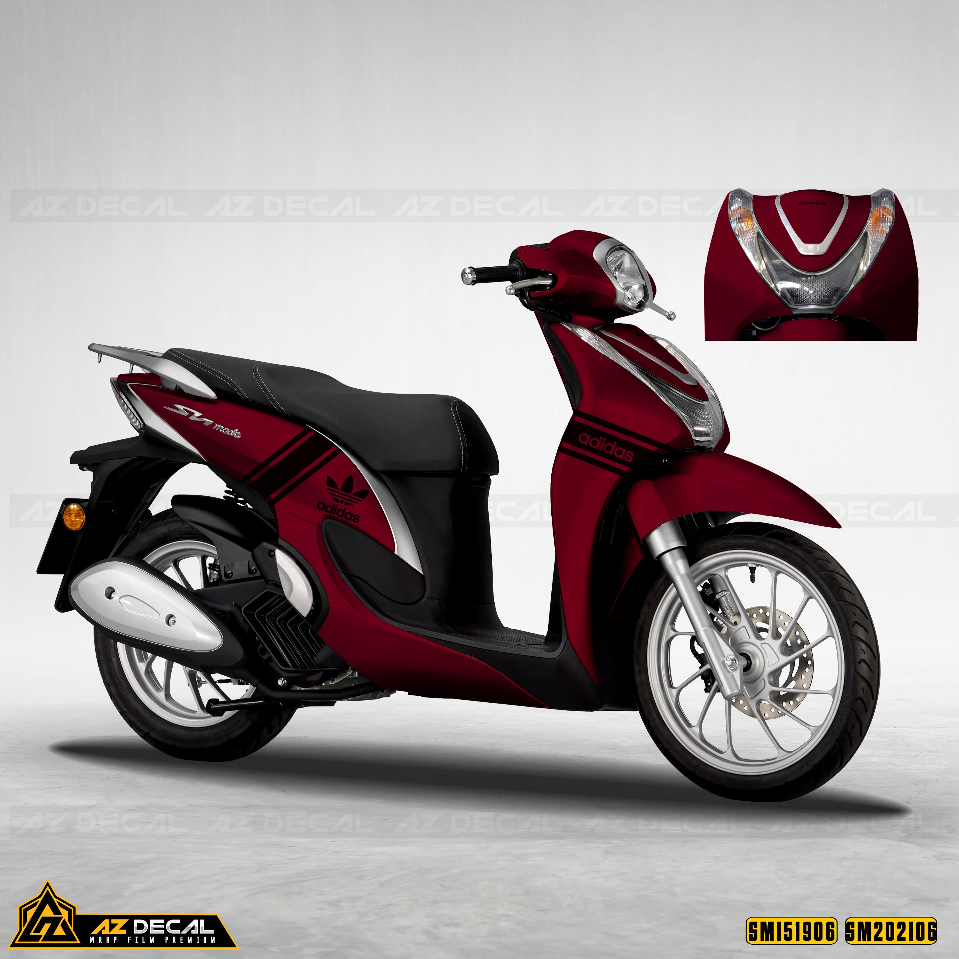 Tem Xe SH Mode | SM06 | Mẫu Adidas - Azdecal.vn Tem Xe Sh Mode | Sm06 | Mẫu Adidas - Azdecal.Vn