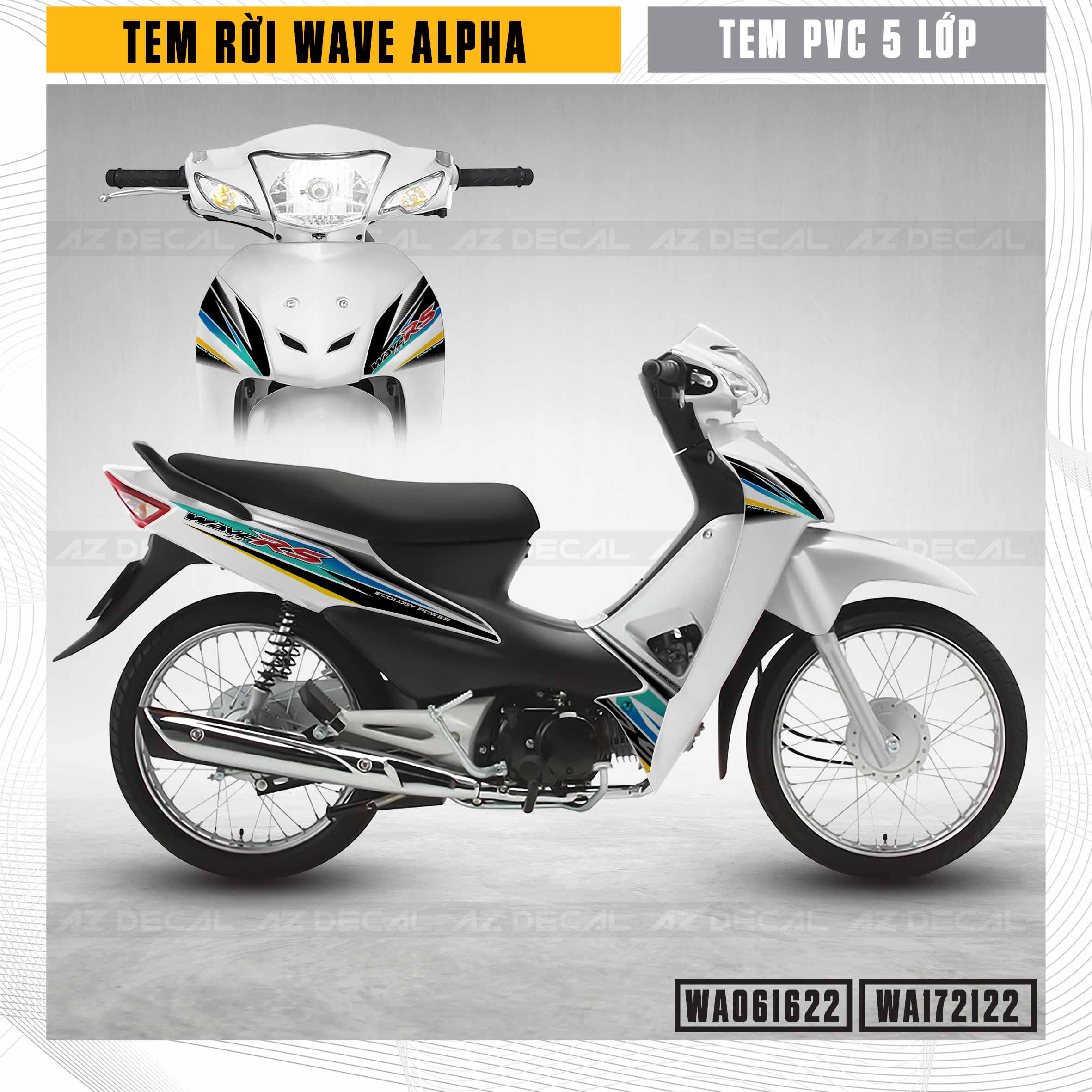 Honda Wave rs 100 màu vàng máy đại chât2011 Tại Quận Nam Từ Liêm Hà Nội   RaoXYZ