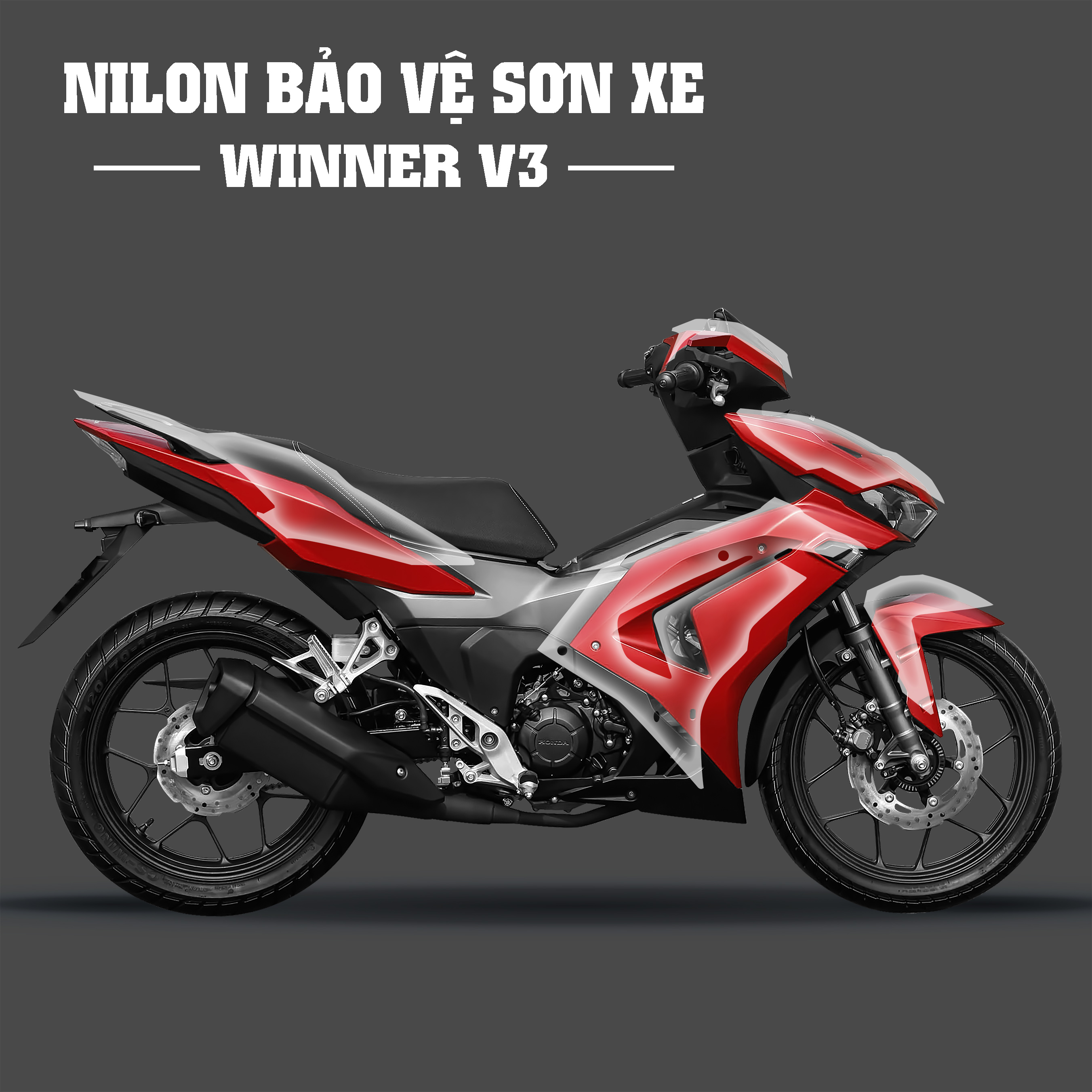 Dán Nilon Xe Winner V3 - Winner X 2022 | Chống Xước, Bảo Vệ Sơn