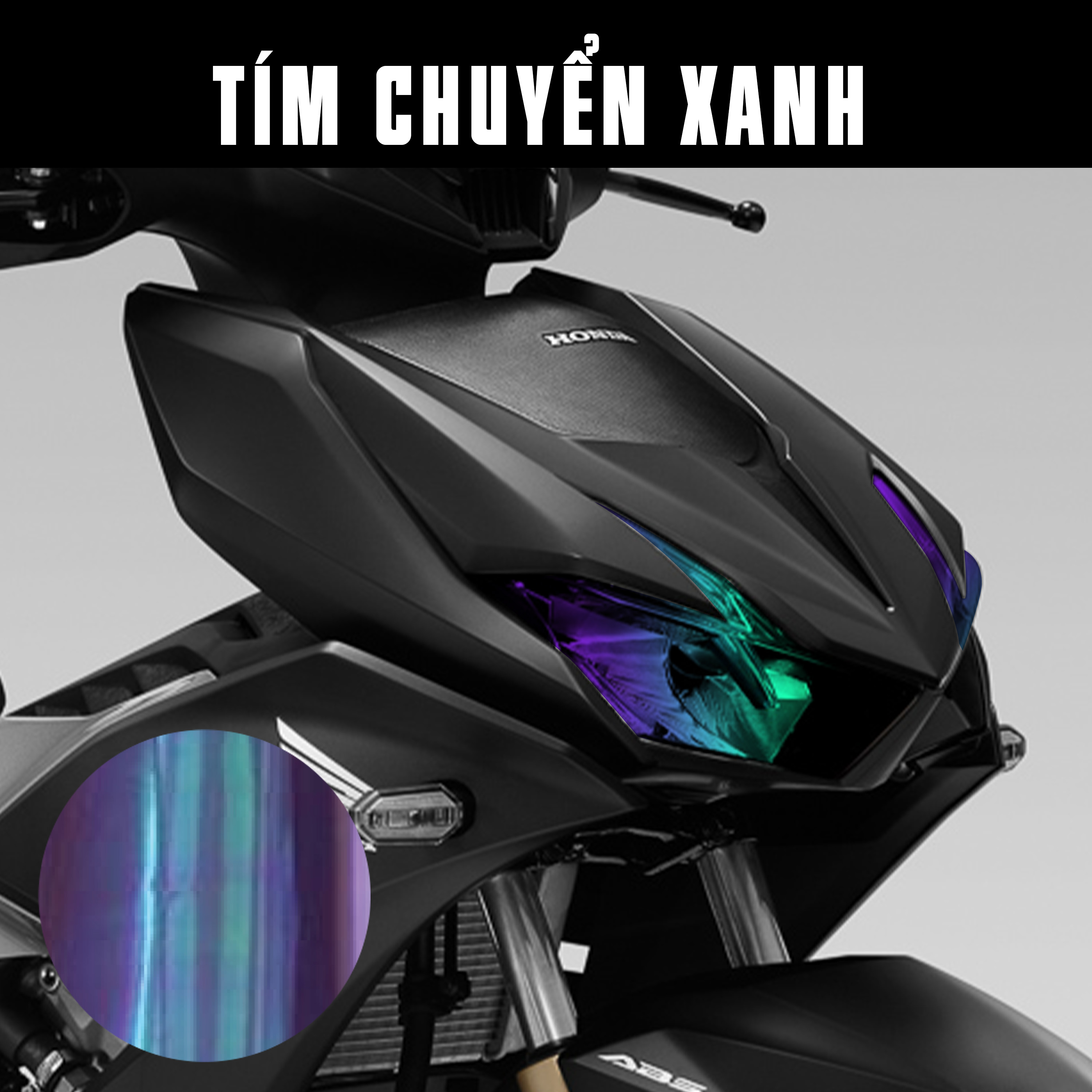 Film Titanium Dán Choá Đèn Honda Winner X  Azdecalvn