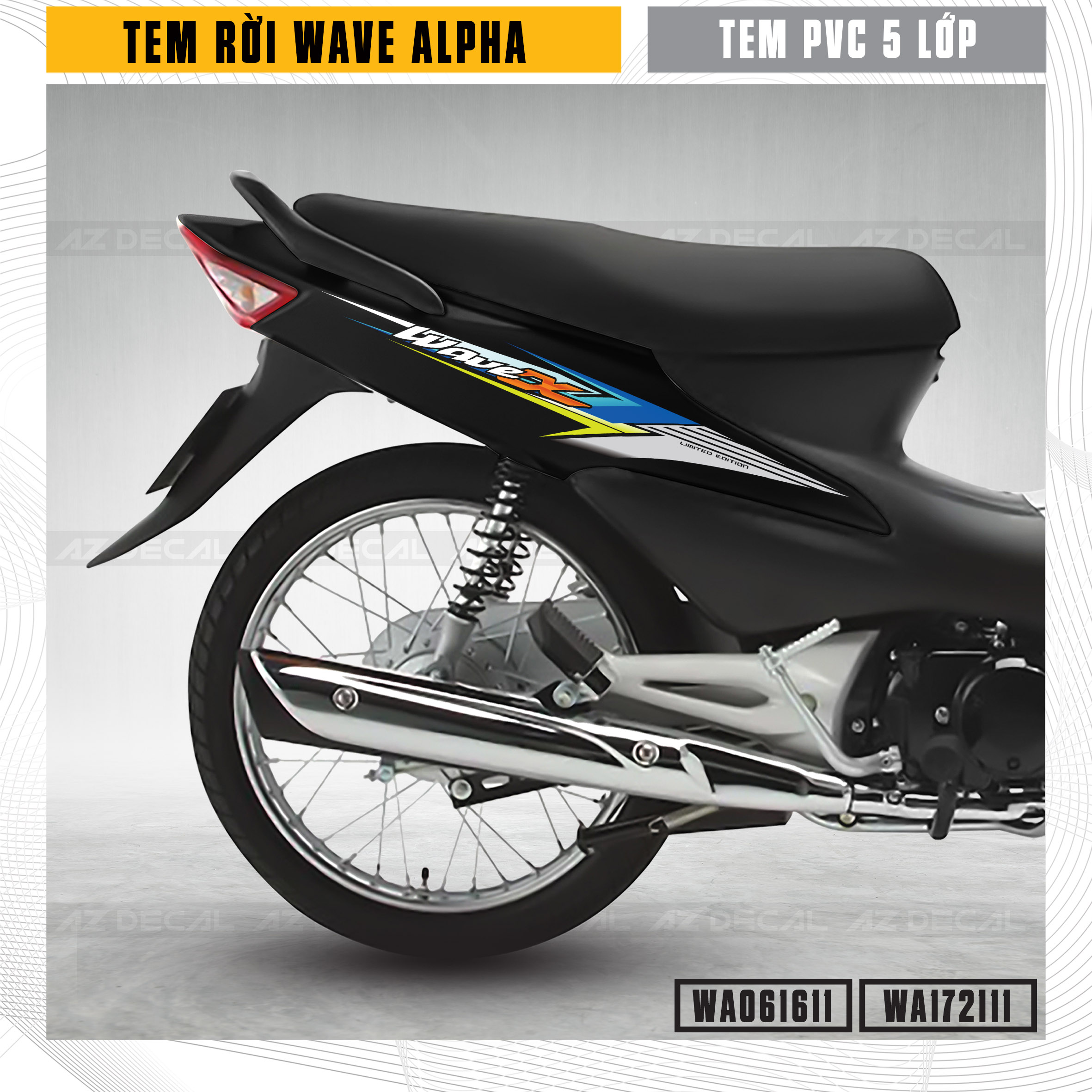 Điểm lại 16 năm dòng xe Honda Wave Alpha ở Việt nam
