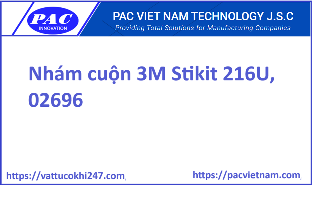 Nhám cuộn 3M Stikit 216U, 02696
