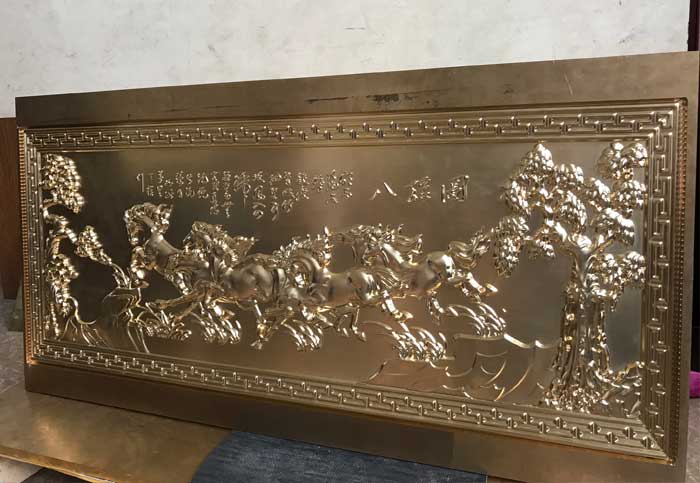 Khắc CNC trên kim loại