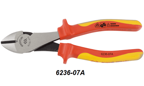 Kìm Cắt Nặng Cách Điện Vde 1000v Kingtony 6236-07A