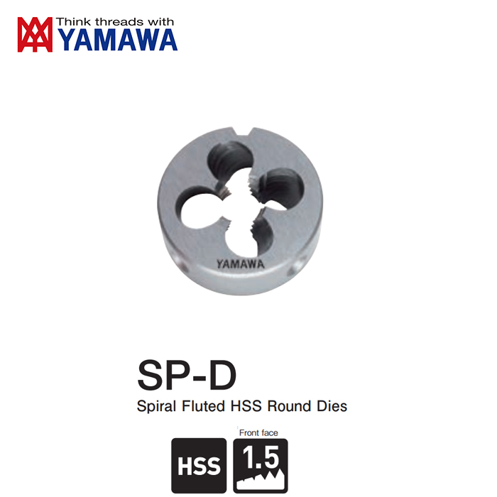 Bàn Ren SP-D Yamawa Loại Rãnh Thoát Phoi Xoắn