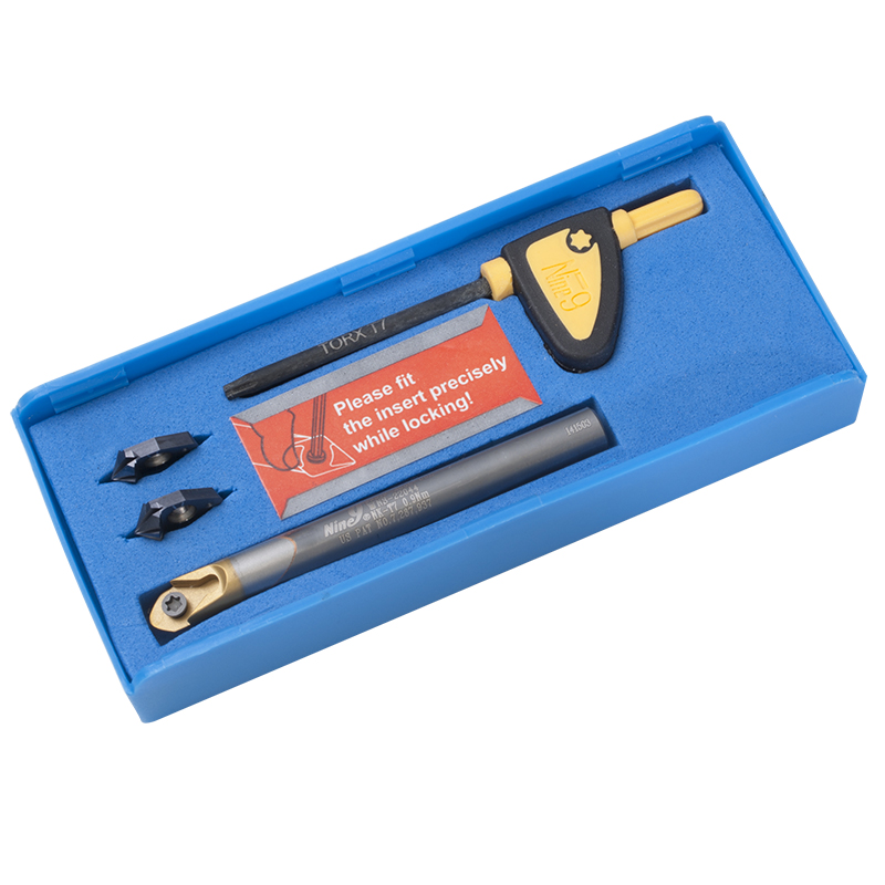 Bộ dao phay bavia cạnh, mép lỗ 60 độ Nine9 00-99619-X060-DB60-02K-32