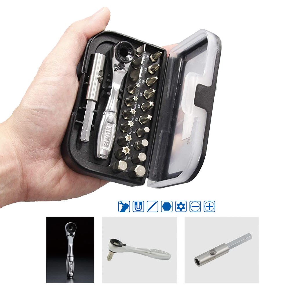 BRS20 Tone - Bộ tô vít đa năng tự động đảo chiều 22 chi tiết