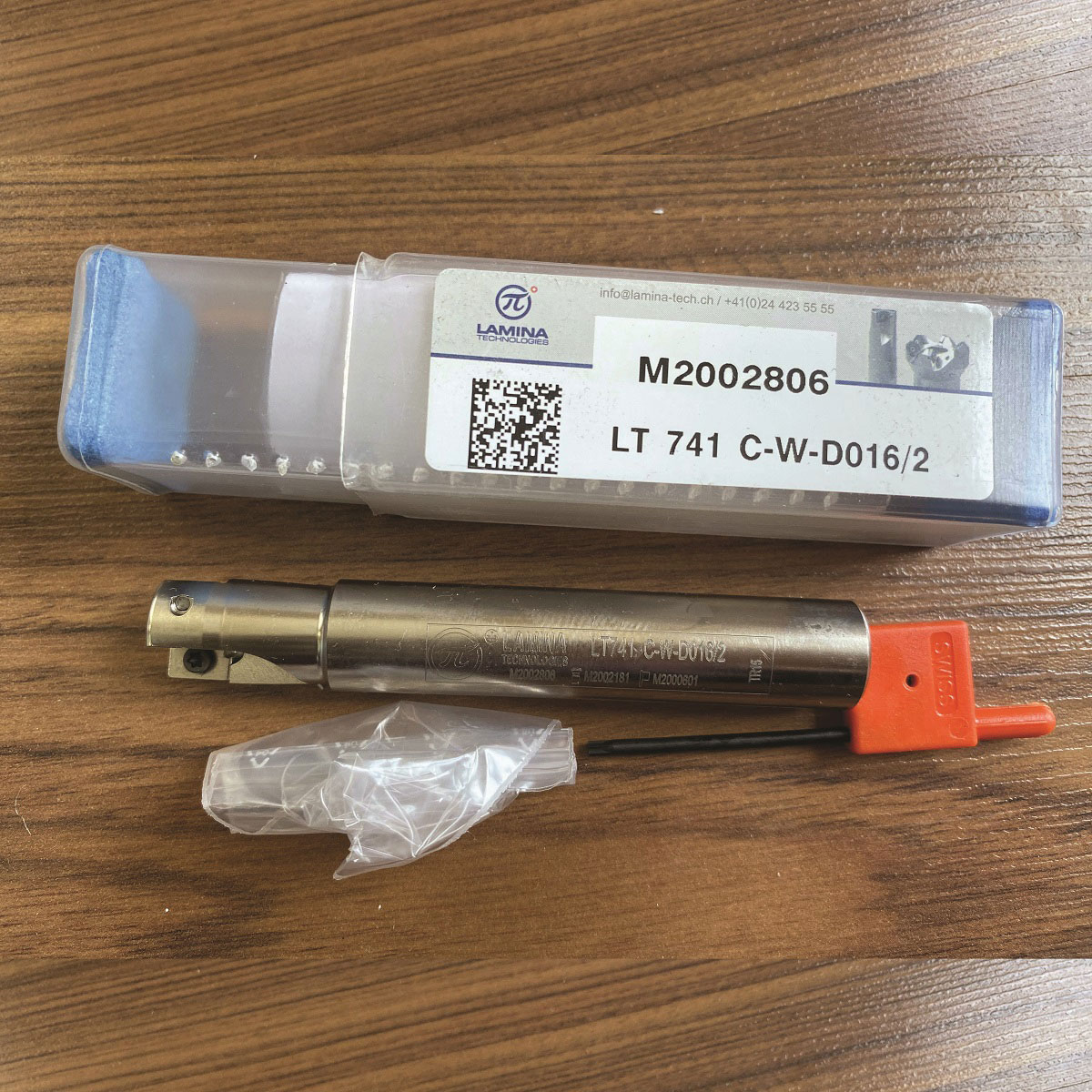 Cán dao phay Lamina Ø16 LT 741 C-W-D016/2