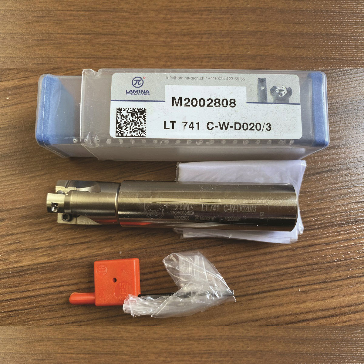 Cán dao phay Lamina Ø20 LT 741 C-W-D020/3