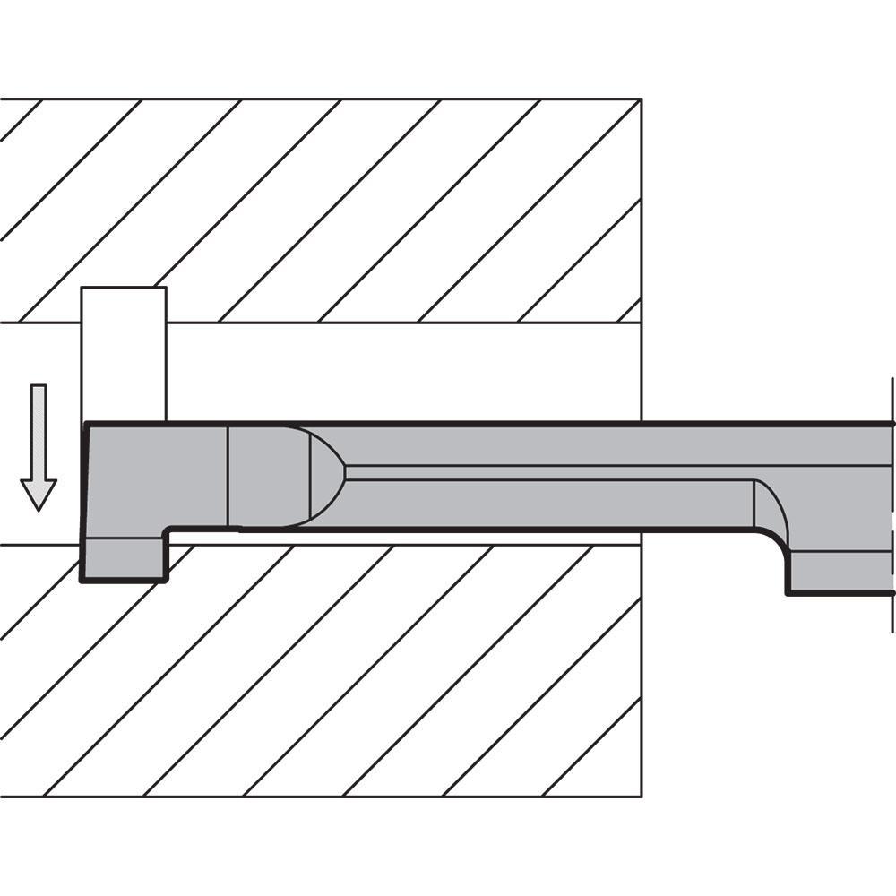 Cán dao tiện rãnh lỗ Kyocera EZG (Small Dia. Internal Grooving EZ Bars)