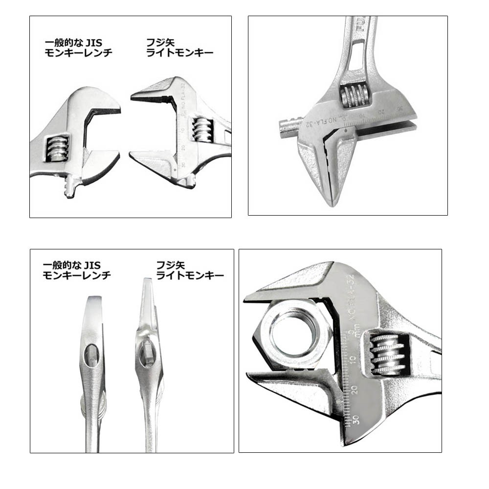 Cờ lê điều chỉnh Fujiya FLS-43G-F 0~43mm