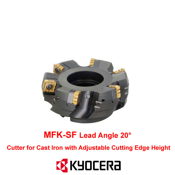 Đài Dao Phay Mặt 15 Độ Kyocera MSRS15