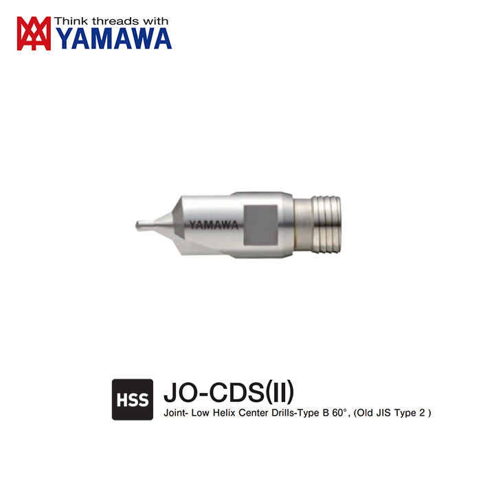 Đầu Khoan Tâm Độ Xoắn Thấp Loại B 60 độ JO-CDS (II) Yamawa