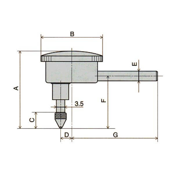 Đồng hồ so cơ khí Peacock 196A, 196A-6, 196B, 196B-T, 196Z
