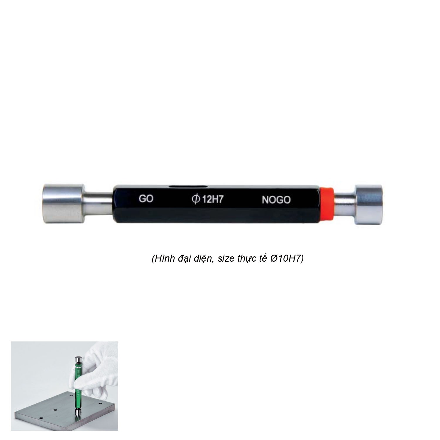 Dưỡng Kiểm Dung Sai Lỗ 10mm H7 Go Và No Go Insize 4124-10