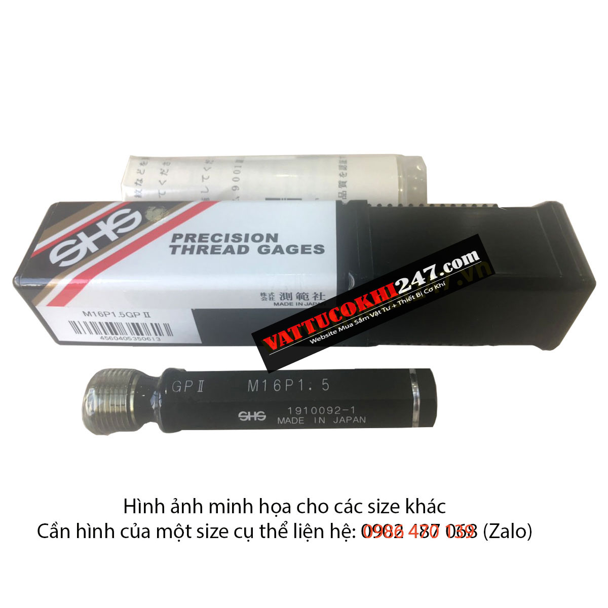 Dưỡng kiểm ren một đầu GO Sokuhansha GP II chuẩn JIS