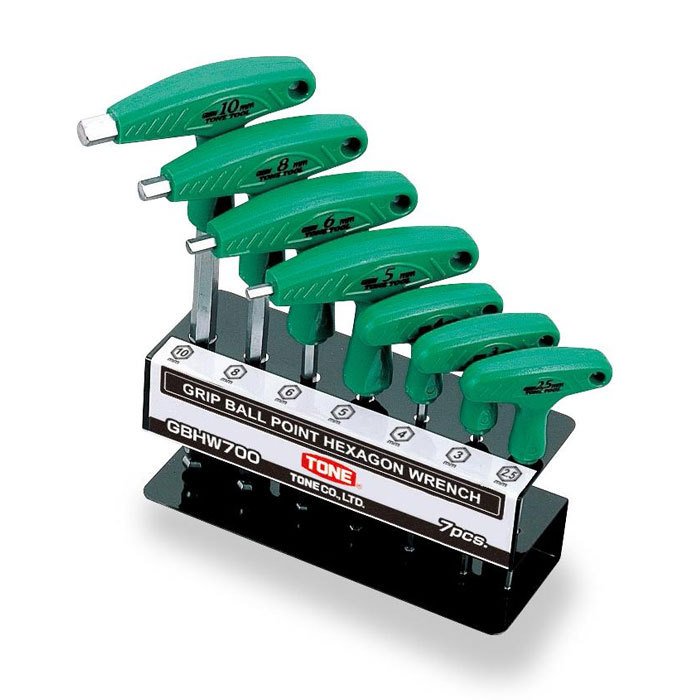 GBHW-2.5 Tone - Lục Giác Chữ T 2.5mm Đầu Bi