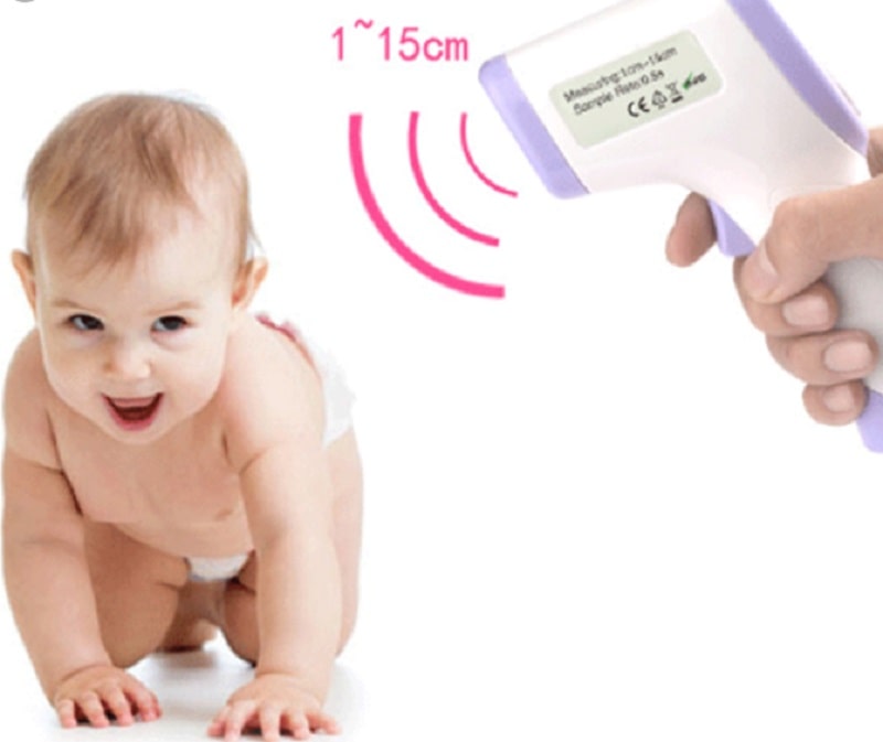 Súng Đo Nhiệt Độ Cơ Thể Không Tiếp Xúc Total Meter HT-820D