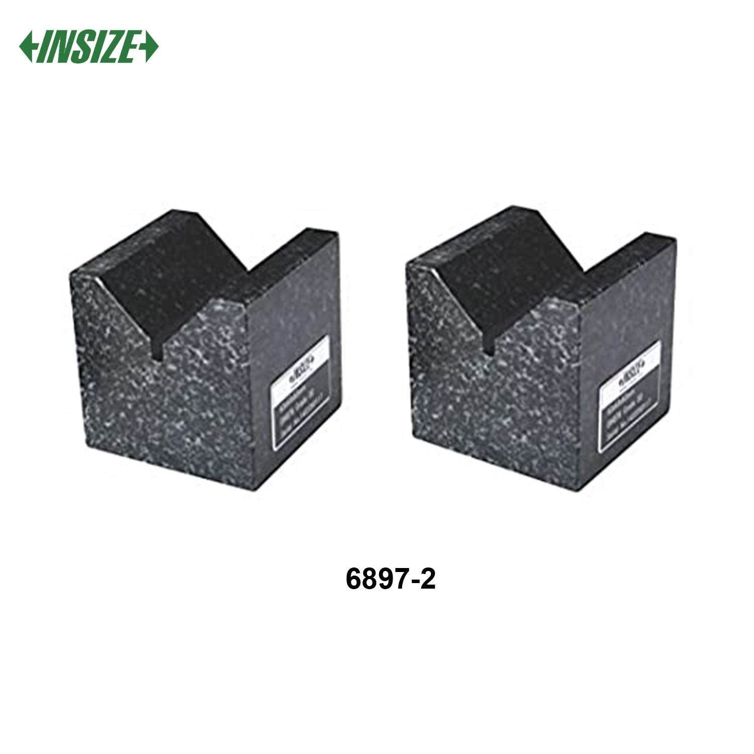 Bộ 2 khối V đá granite Insize 6897-2 100x70x50mm