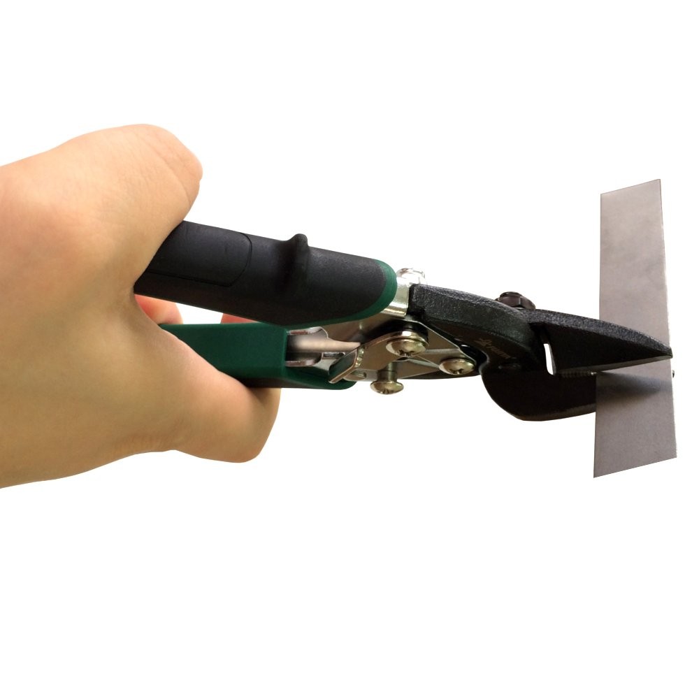 Kéo cắt tôn cầm tay Nhật Bản mũi cong trái Fujiya 180mm BKB-180MR