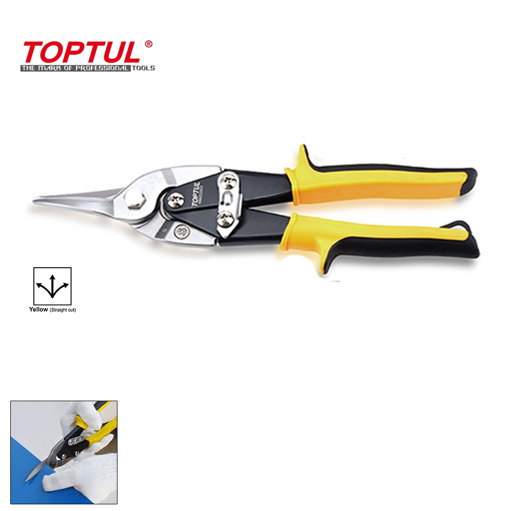 Kéo cắt tôn Toptul SBAC0325 mũi thẳng 250mm