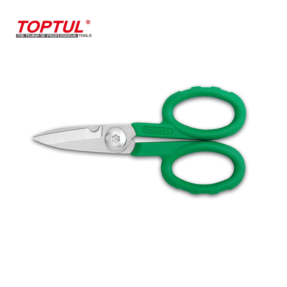 Kéo cắt Toptul SBAA0414 cho thợ điện đa năng 138mm