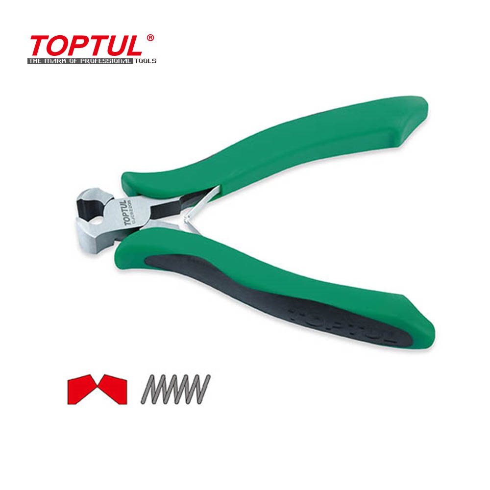 Kìm cắt điện tử cắt đứng Toptul DJCB2205 130mm