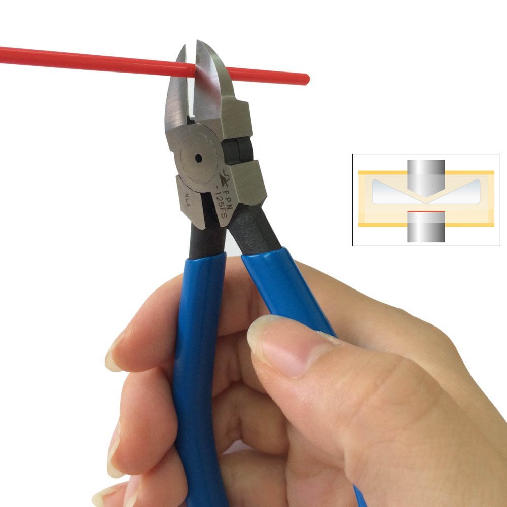 Kìm cắt nhựa cứng Fujiya 125mm FPN-125FS