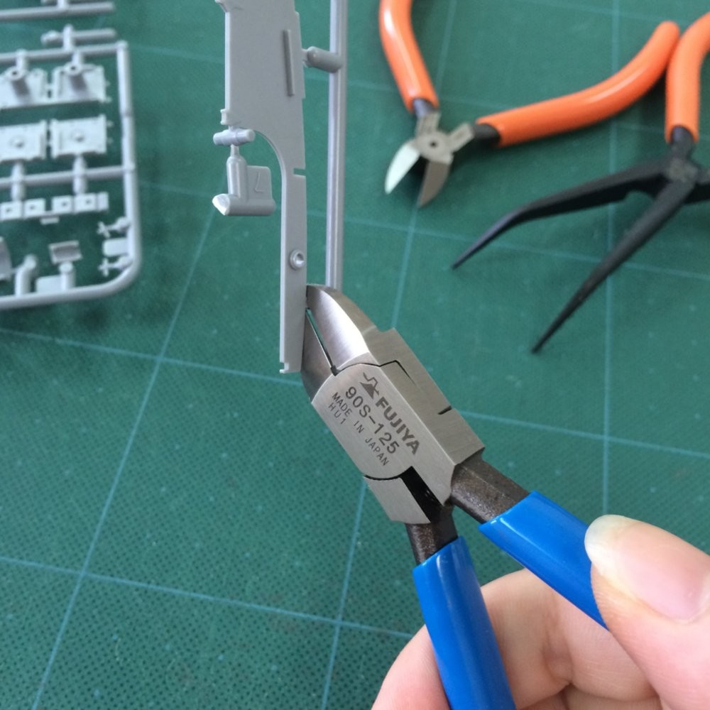 Kìm cắt nhựa lưỡi cong Fujiya 90S-Series