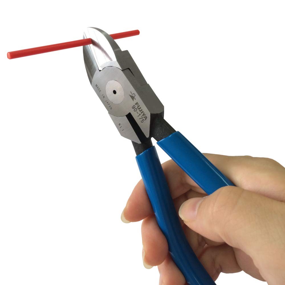 Kìm cắt nhựa lưỡi cong Fujiya 175mm 90-175