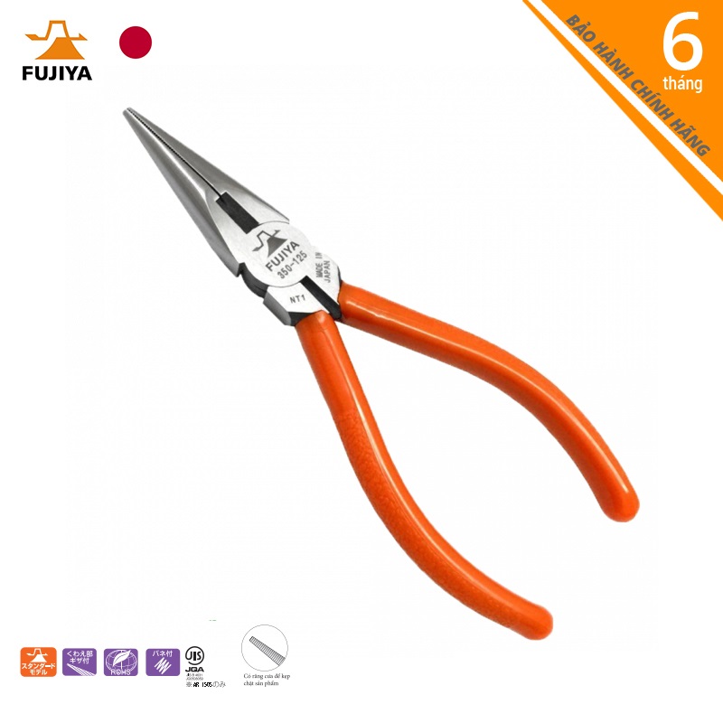 Kìm nhọn Fujiya 350-200 8"/200mm