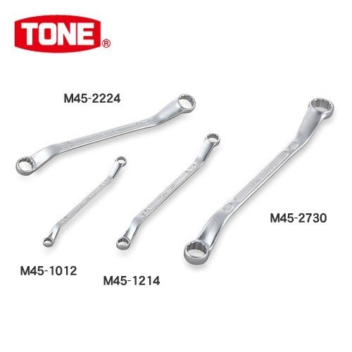 Tone M45 Series - Cờ lê 2 đầu vòng 45 độ