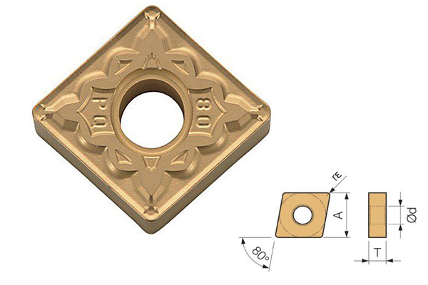 Mảnh dao tiện KYOCERA CNMG1204..PQ