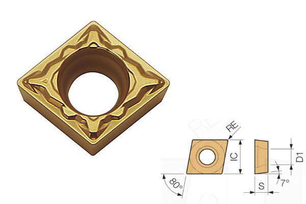 Mảnh dao tiện KYOCERA CPMT09030...PP