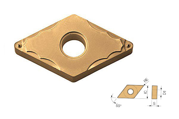 Mảnh dao tiện KYOCERA DNGG1504, DNMG1504