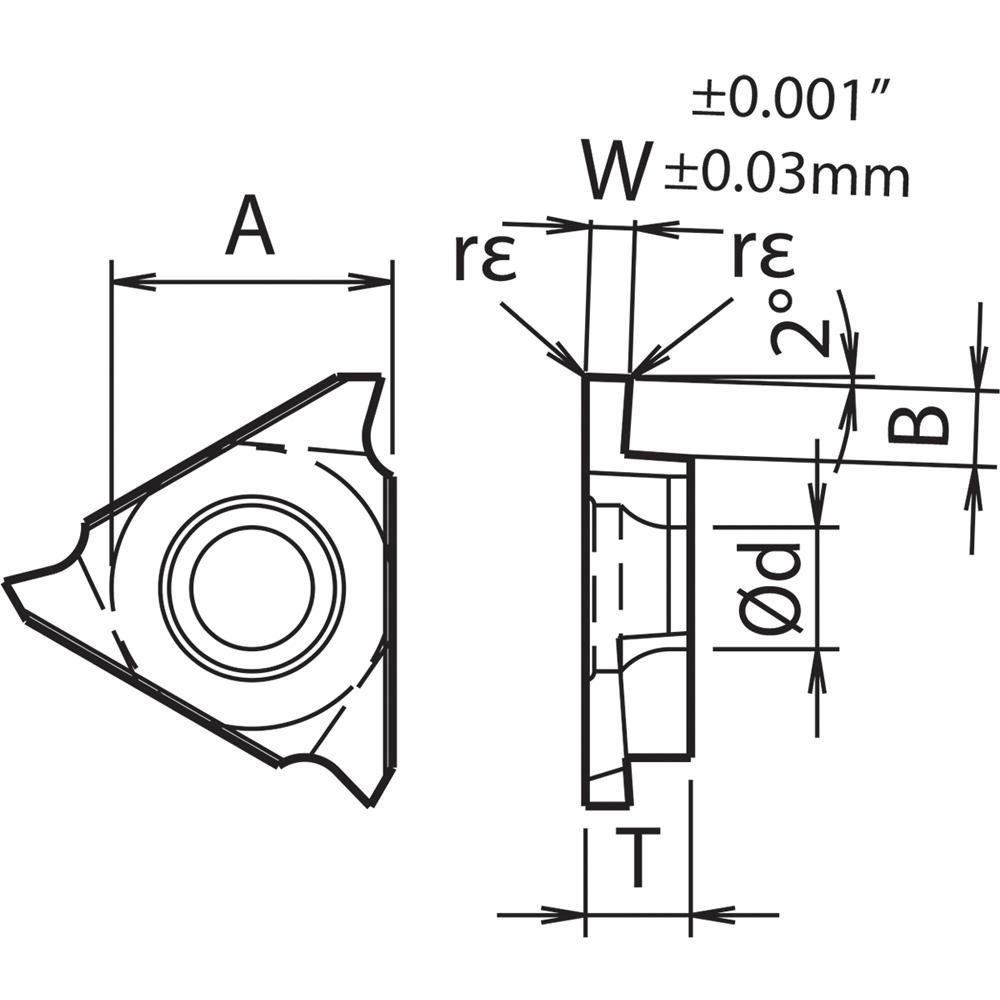 Mảnh dao tiện KYOCERA GBA32R..
