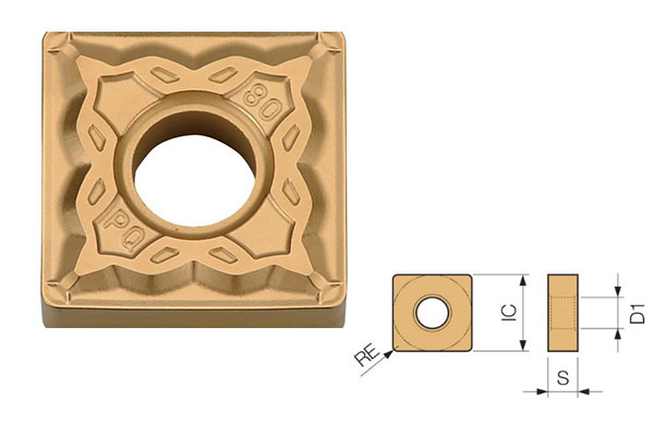 Mảnh dao tiện KYOCERA SNMG1204..PQ
