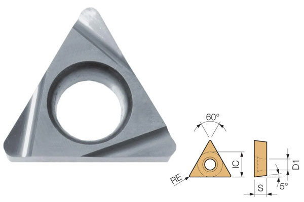 Mảnh dao tiện KYOCERA TBMT0601, TBGT0601, TBET0601