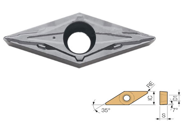 Mảnh dao tiện KYOCERA VCMT0802, VCGT0802, VBET1103