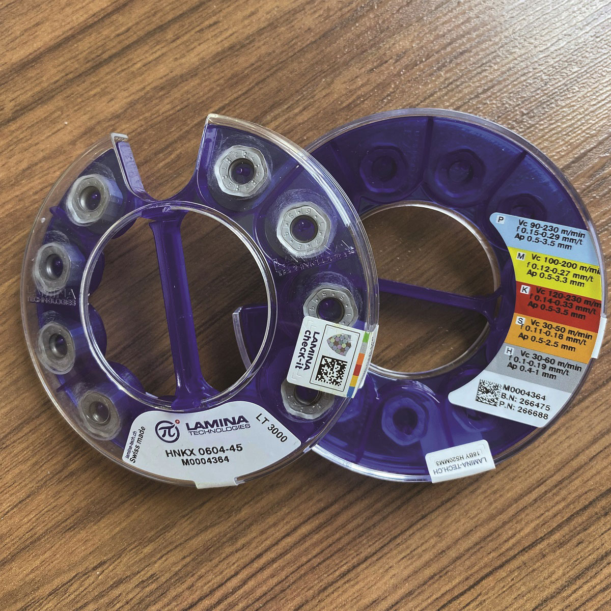 Mảnh phay Lamina HNKX 0604-45 LT 3000