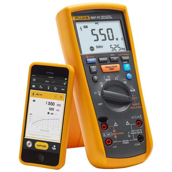 Đồng Hồ Đo Điện Trở Fluke 1587 FC
