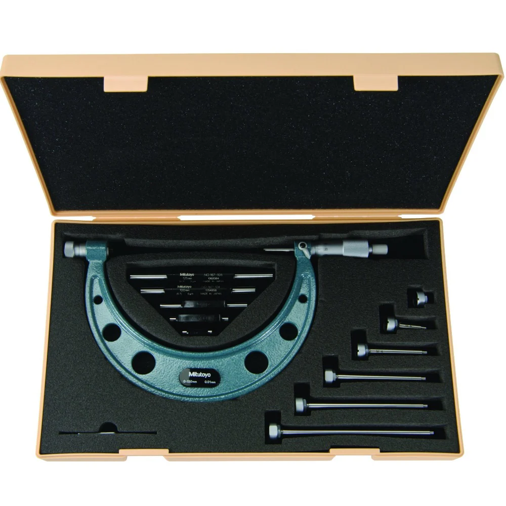 Mitutoyo 104-139A Panme đo ngoài (0-100mm)