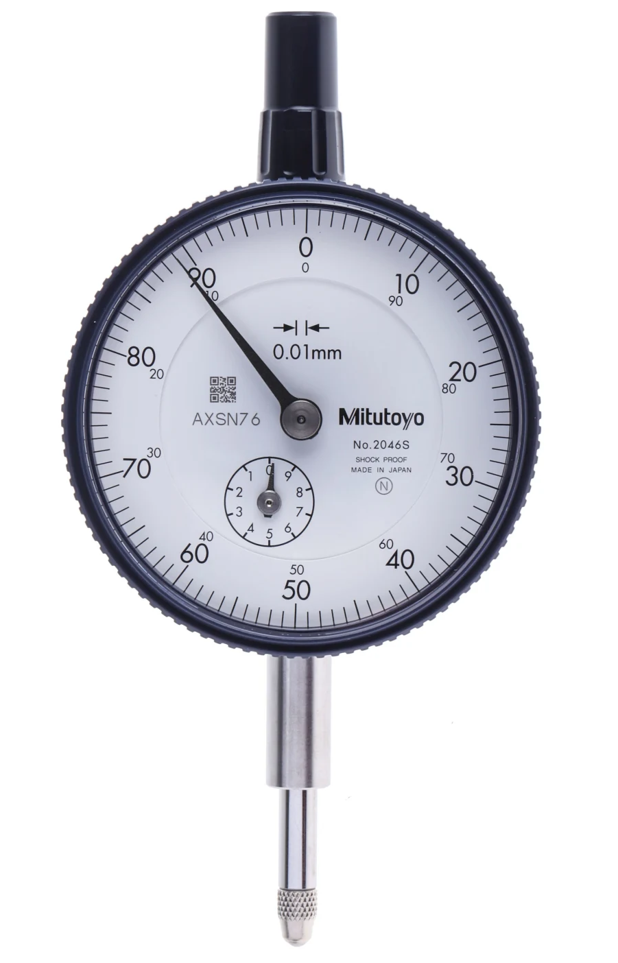 Mitutoyo 2046A Đồng hồ so cơ khí  (0-10mm / Lug Back)