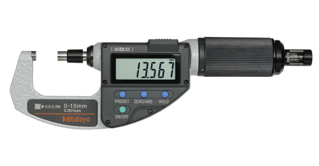 Mitutoyo 227-221-20 Panme điện tử đo ngoài (0 - 15mm)