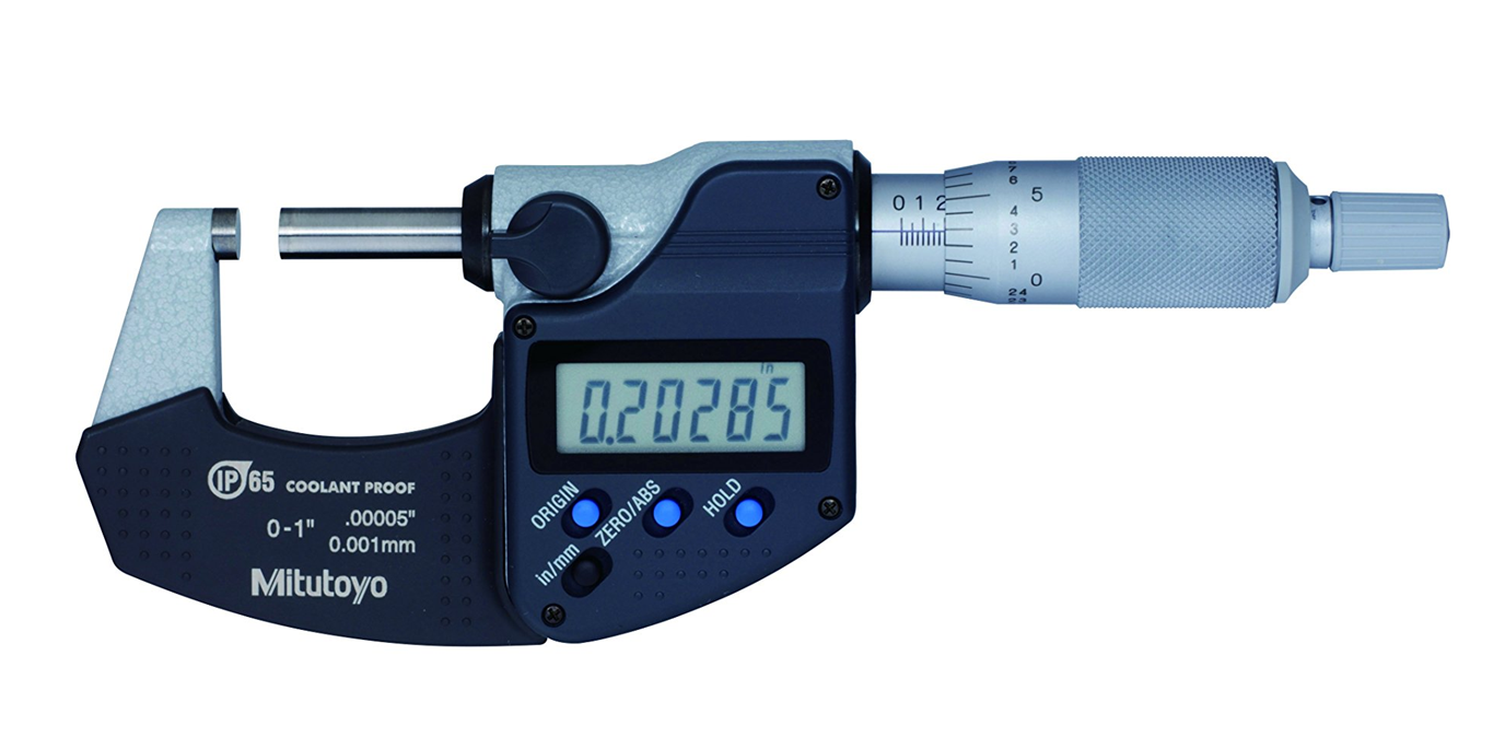Mitutoyo 293-340-30 Panme điện tử đo ngoài (0-25mm)