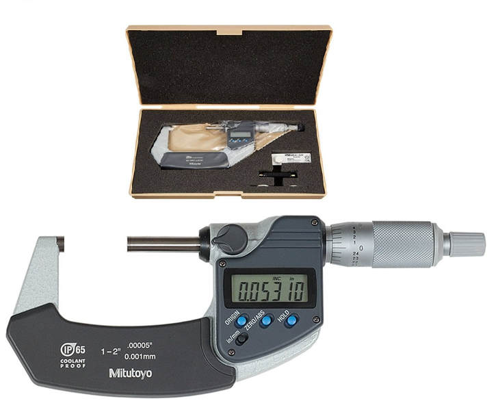 Mitutoyo 293-341-30 Panme điện tử đo ngoài (25-50mm/1-2'')