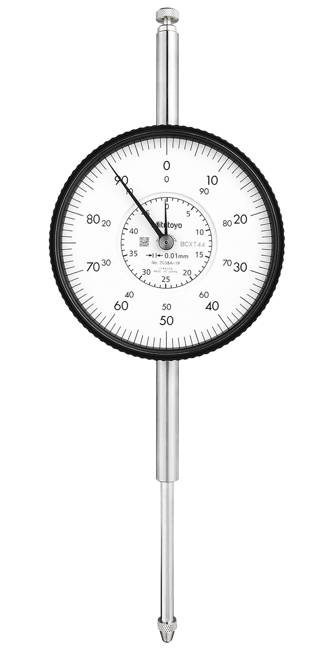 Mitutoyo 3058A-19 Đồng hồ so cơ khí (0-50mm / Lug Back)