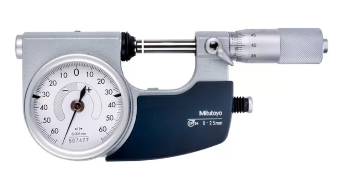 Mitutoyo 510-121 Panme đo ngoài - đồng hồ (0 - 25mm)